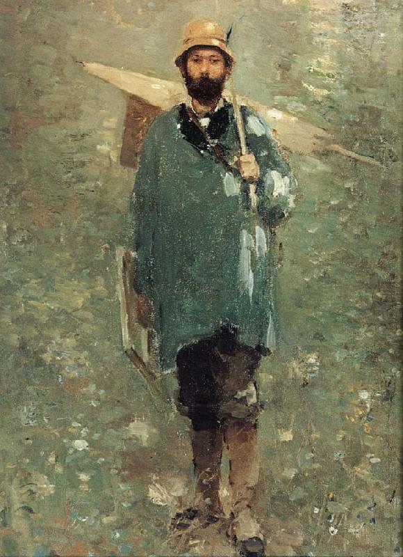 Nicolae Grigorescu Andreescu in the Landscape oil painting picture